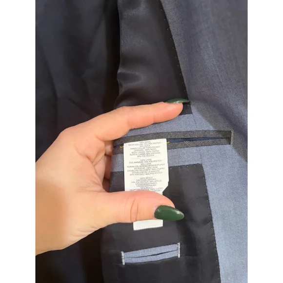J.Crew Ludlow Blazer American Woolen Company 100% Wool Jacket 42L